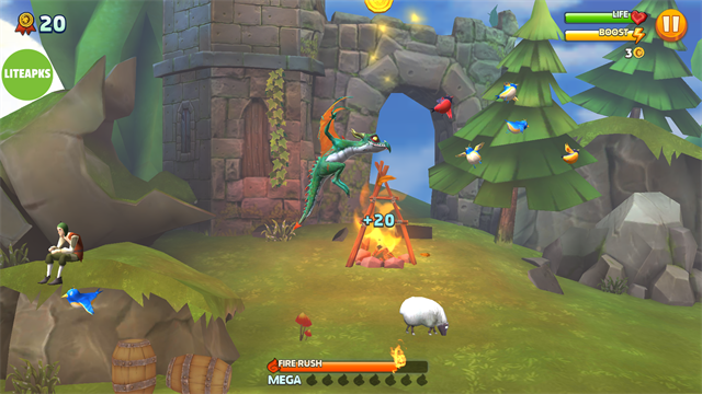 饥饿龙解锁全龙版图5