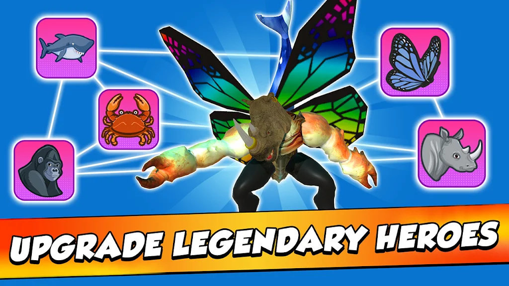 Mutant Merge: Battle Arena图3