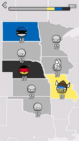 Country Balls Io: Battle Arena图1