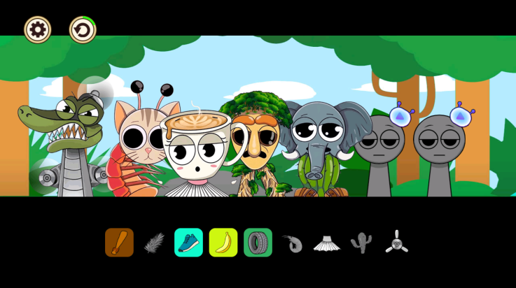 节奏盒子山海经版图1