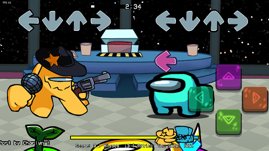 黑色星期五之夜内鬼小黄警长模组(FNF Psych Engine)图4