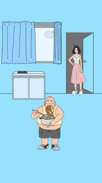 妈妈把我的泡面藏起来了图1