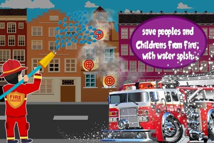 我的城镇消防员游戏图2