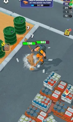 Zone X: Wasteland Survival RPG图5