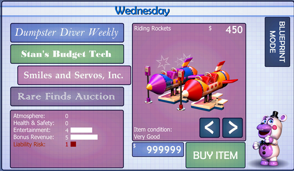 fnaf6披萨店模拟器全解锁版 (FNaF 6: Pizzeria Simulator)安卓版v1.0.7图2