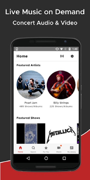 nugs.net HiFi官方版 安卓最新版v3.34图5