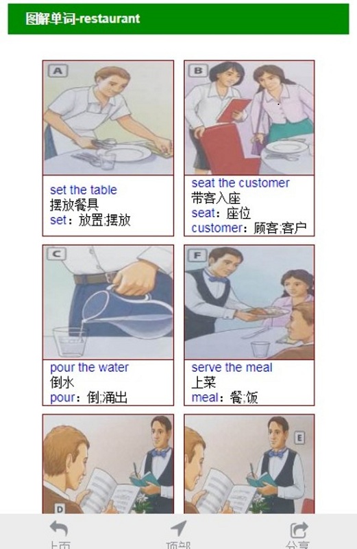 图解英语单词