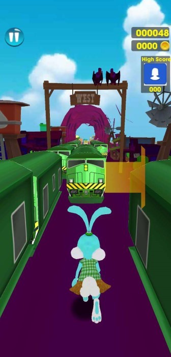 地铁兔子跑酷游戏图2