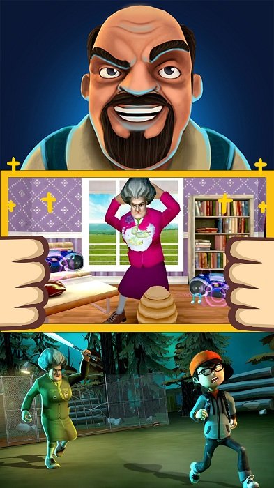 恐怖老奶奶之夜图1