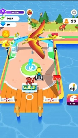造个恐龙岛(Dino Tycoon)图1