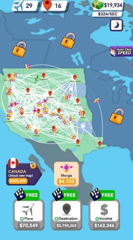 美国航班经理最新版图1