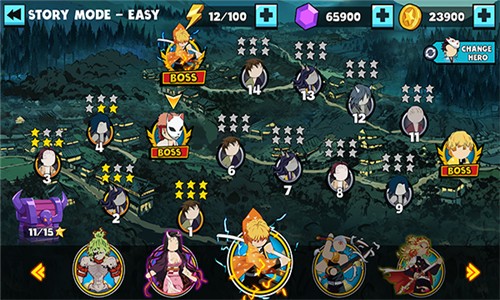 火柴人鬼灭之刃 安卓版v1.6图3