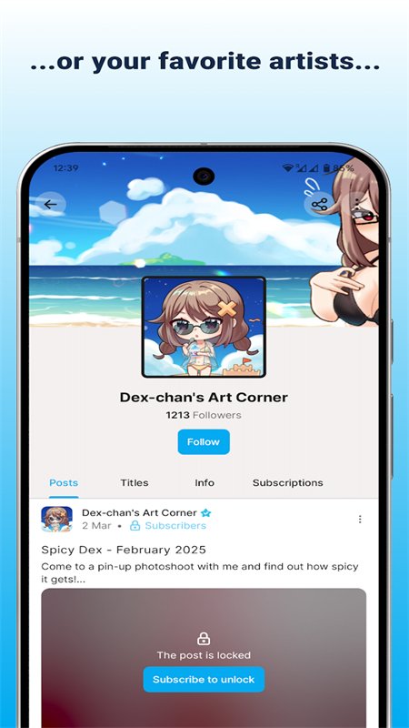 NamiComi(啦咪呵咪)app安卓手机版v0.47-136 官方版图5
