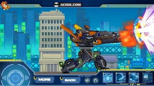 拼装挖掘机器人游戏图2