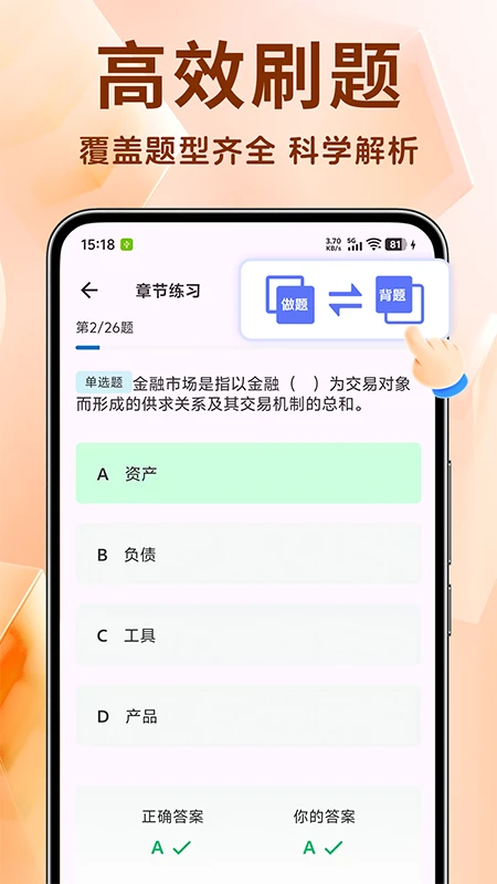 银行从业资格证题库图4