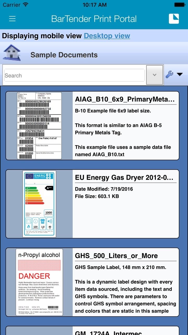 bar tender print portal条码标签打印软件图4