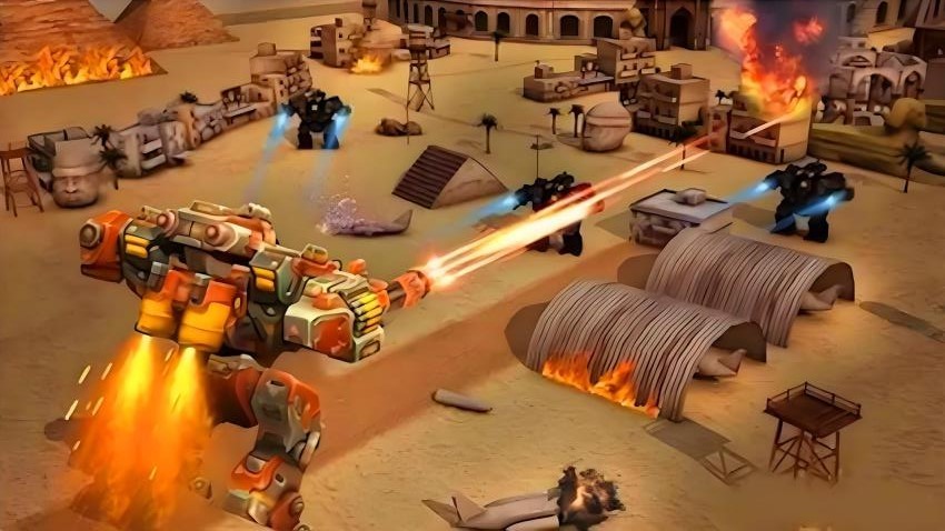 超级机甲人对决图1