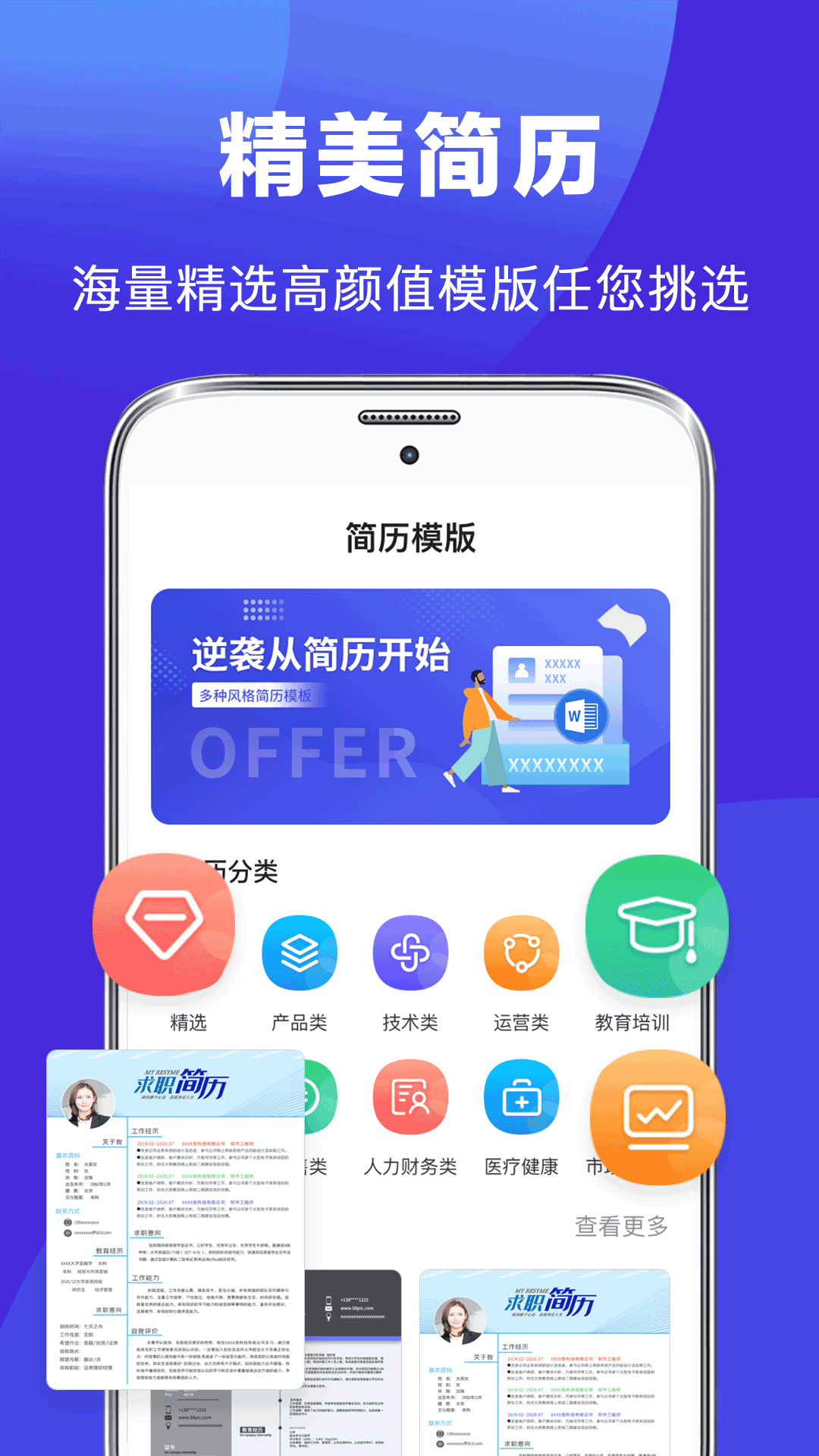 求职Offer简历制作图1