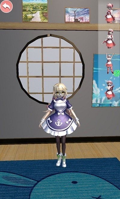 樱花学校恋爱换装图3