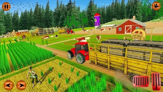 Village Farming Games: Tractor图3