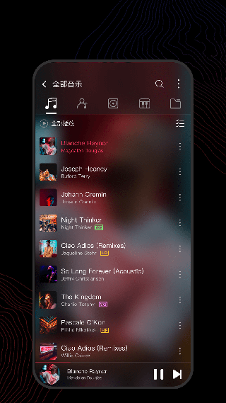 飞傲音乐fiio Music(音乐播放器) v3.3.0 安卓版图4