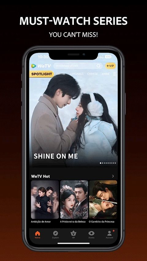 腾讯视频泰国版(WeTV手机追剧软件) v5.32.6.17230 安卓版图1