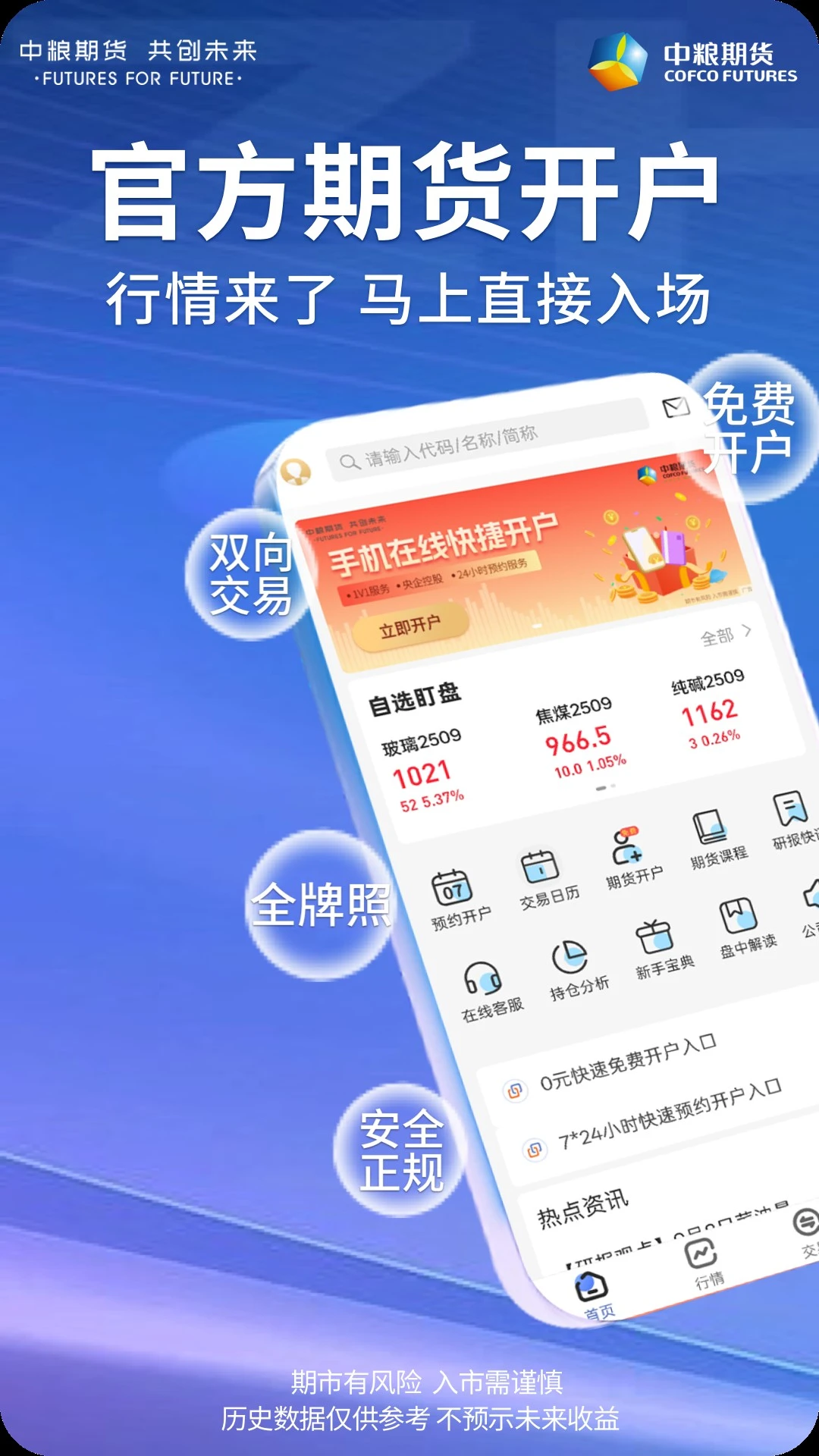 中粮期货交易版图1