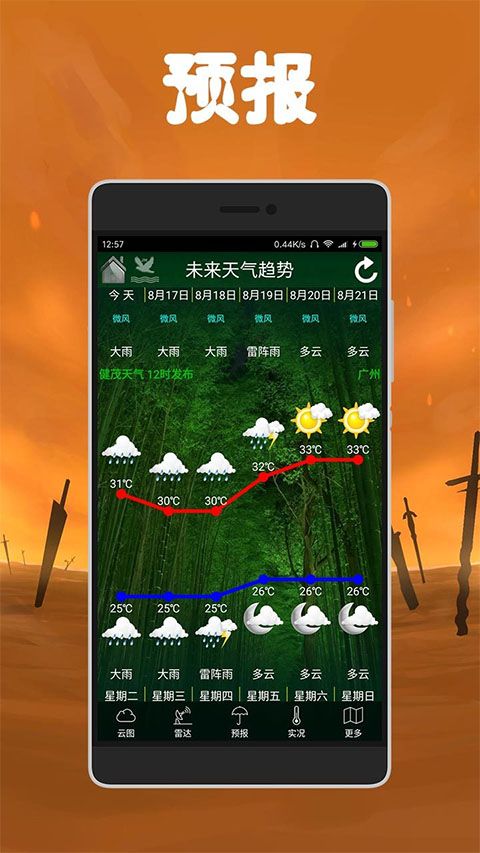 健茂天气(天气预报软件) v1.21.2 安卓版图2