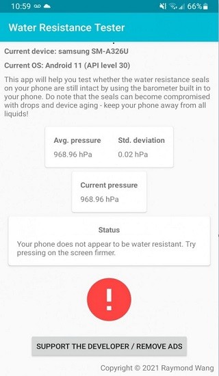 water resistance tester app(手机防水软件测试)图4