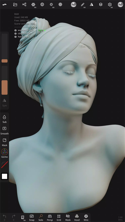 Nomad3D建模图4