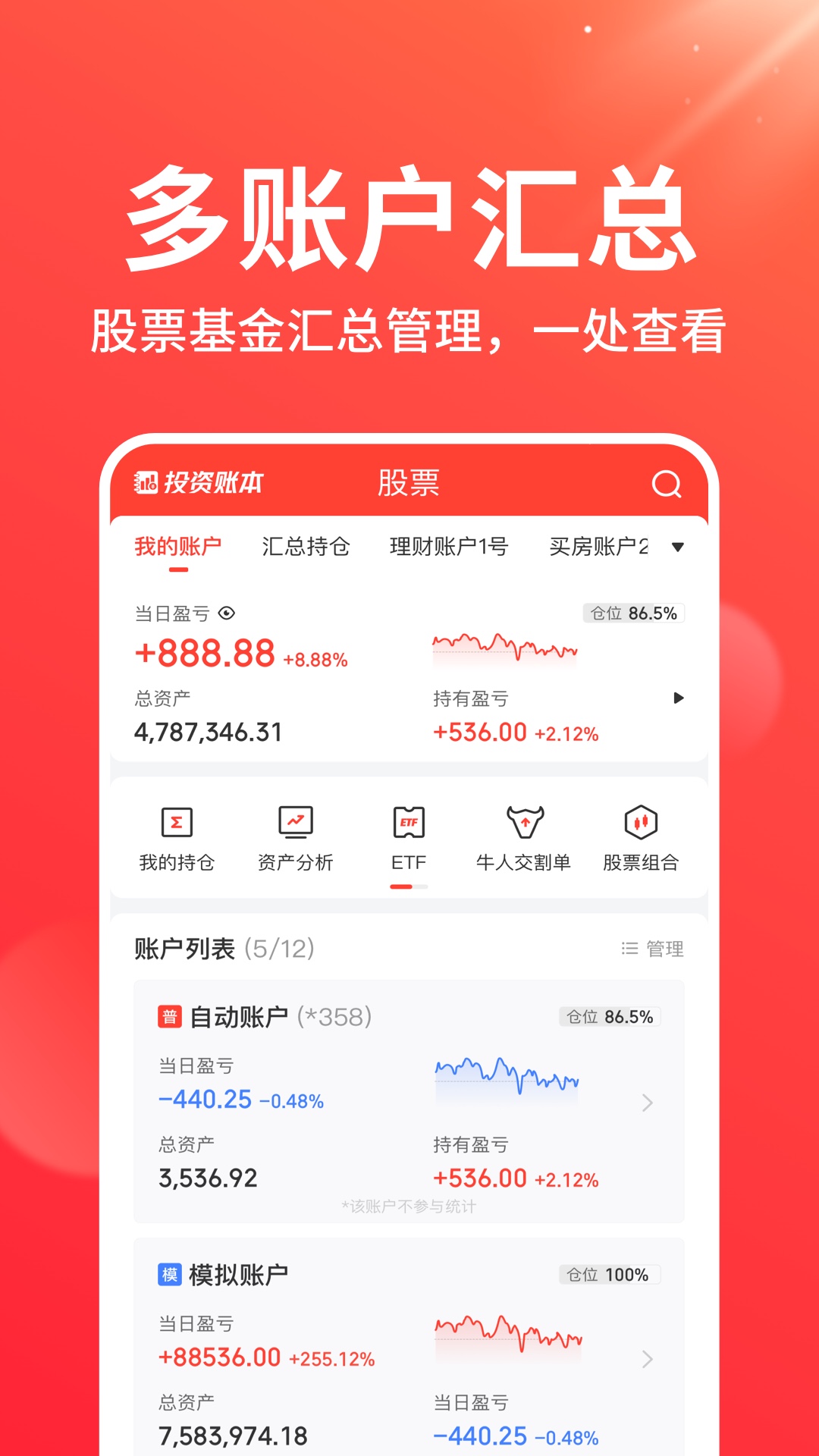 同花顺投资账本图2