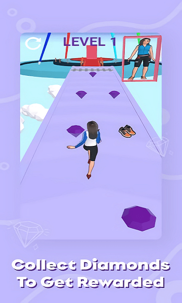 Fashion Hover Run : Skirt Healthy Doll 3D图1