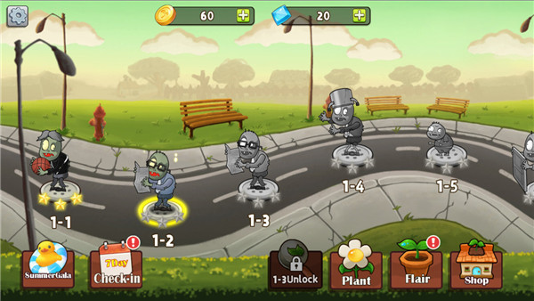 植物射击守卫战官方版图5