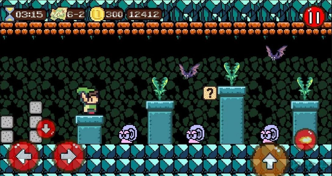 丛林世界超级冒险手机游戏图2