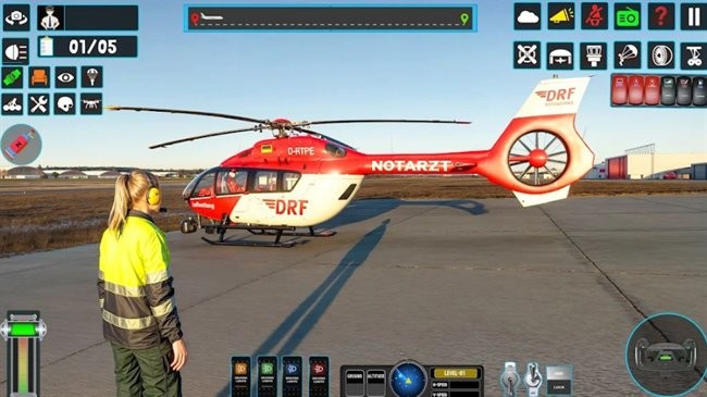 救援直升机游戏(Rescue Helicopter Game 2025)图1