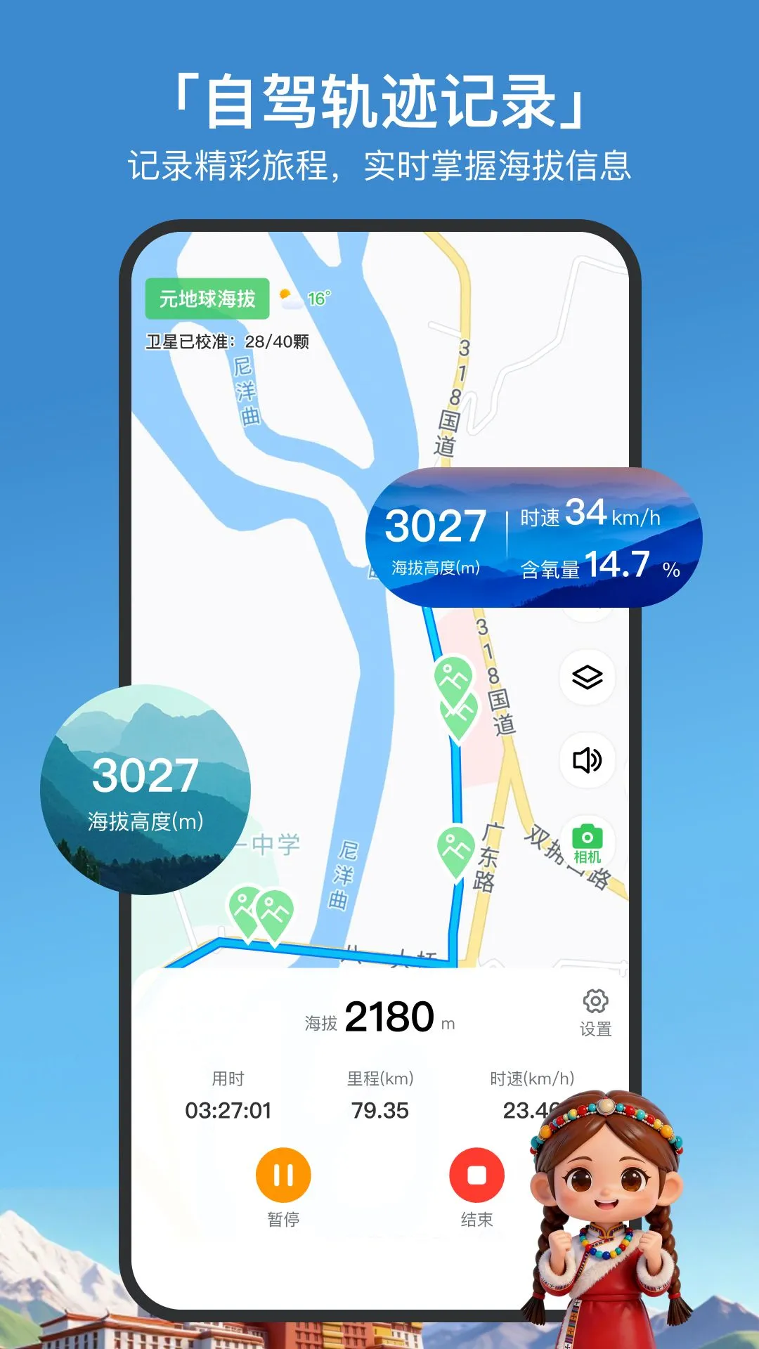 GPS海拔高度图4