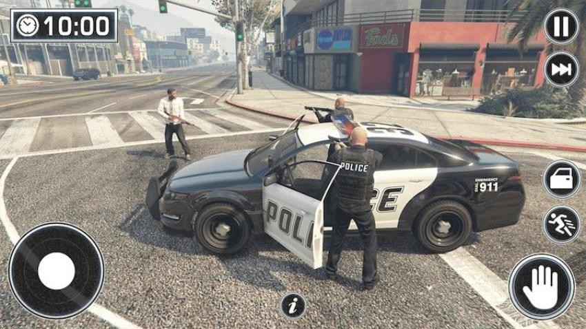 警车驾驶3D图2