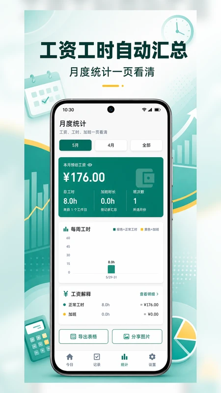 工时记录记加班图3
