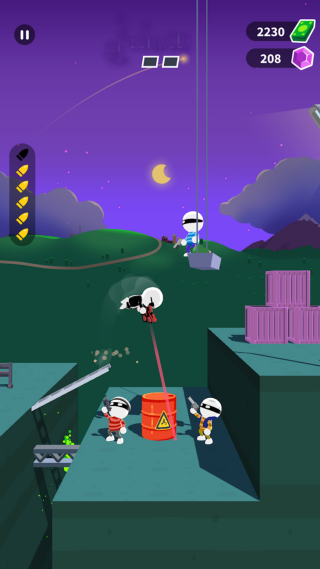 双枪火柴人射击图2