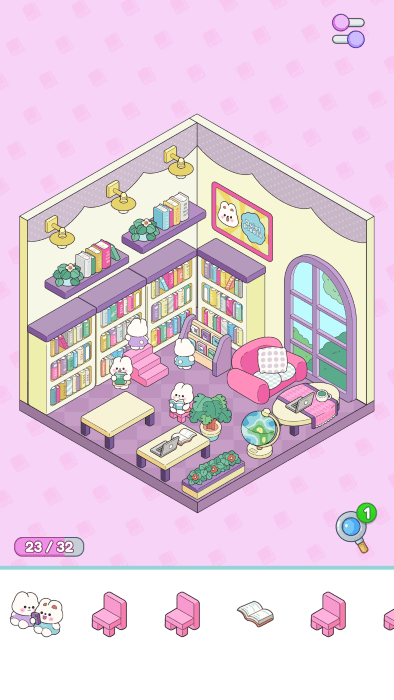 房间装饰3d贴纸游戏(Room Decor)图3