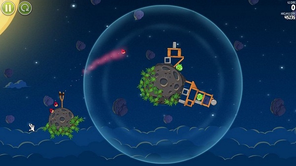 愤怒的小鸟太空版手机版(angry birds)图1