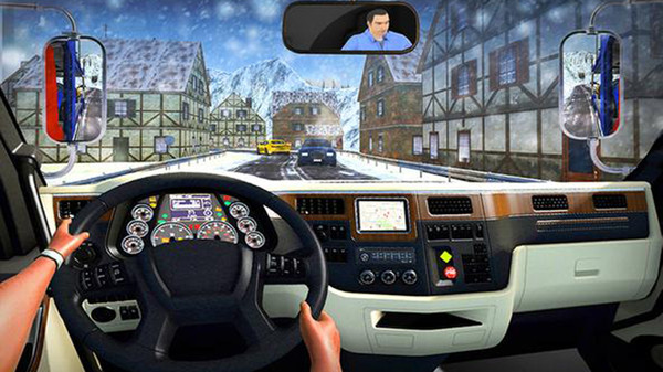 汽车运输卡车司机模拟图3
