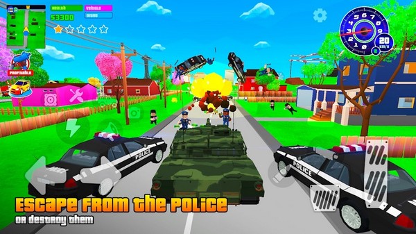 Gangs Wars: Pixel Shooter RP Game图1