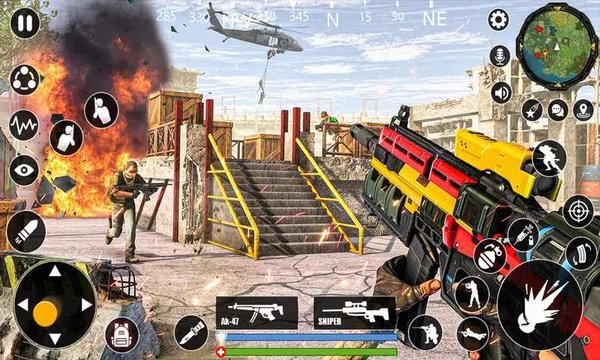 现代行动突击队fps手机版(modern action commando fps)