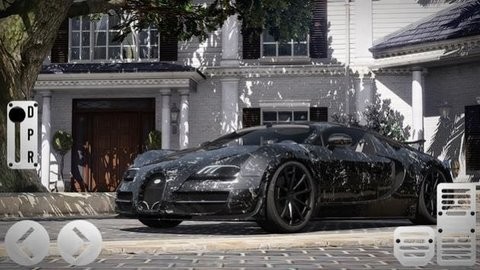 布加迪威龙超级跑车赛车图2