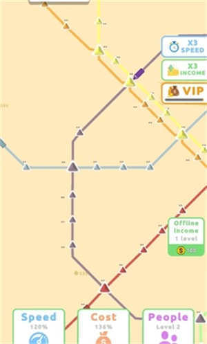 Idle Connections! Subway Map