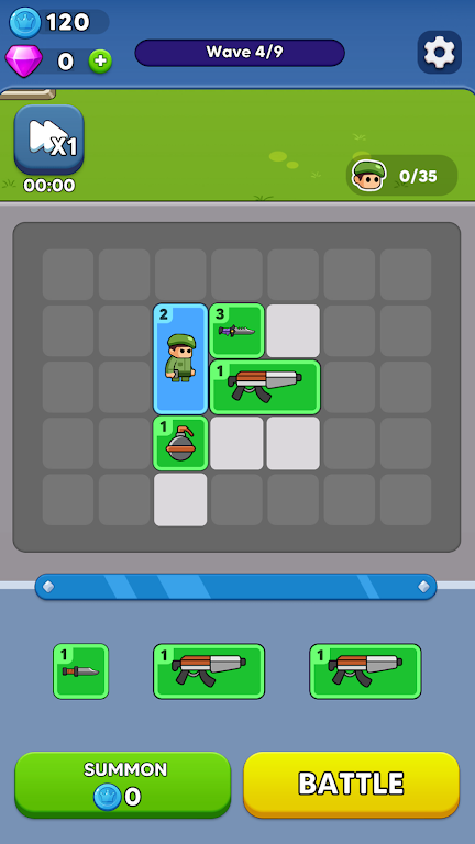 Bag War: Merge Battle图1