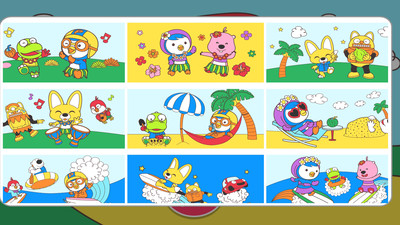 小猪佩奇涂鸦画本图3