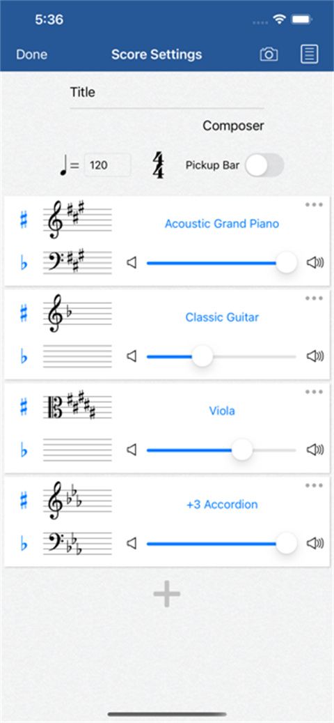 NotationPad(乐谱制作软件) v1.2.2 安卓版图2