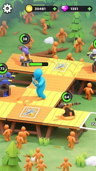 人群防御战争图2